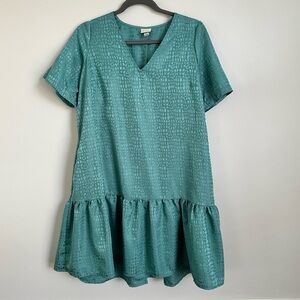 a new day Teal Mini Dress